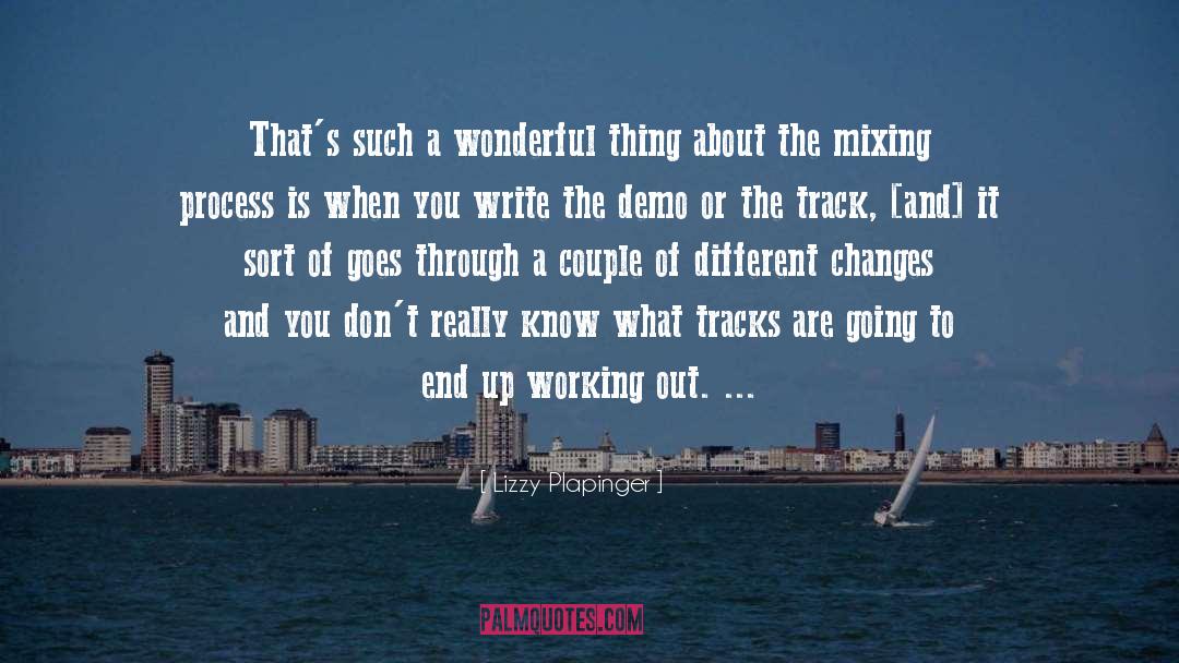 Tracks quotes by Lizzy Plapinger