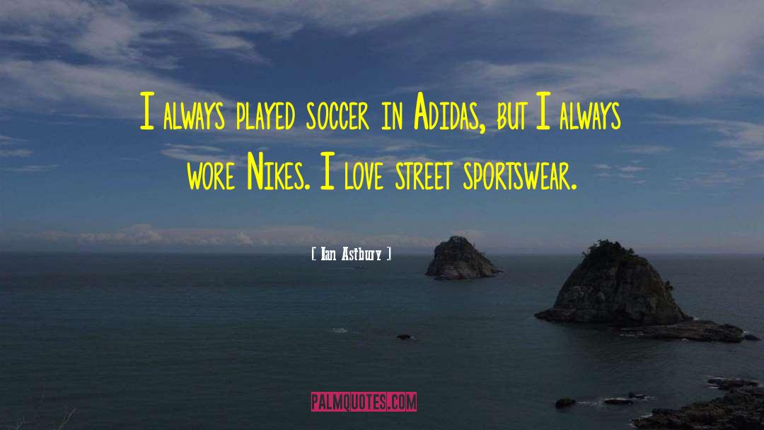 Tracksuit Adidas quotes by Ian Astbury