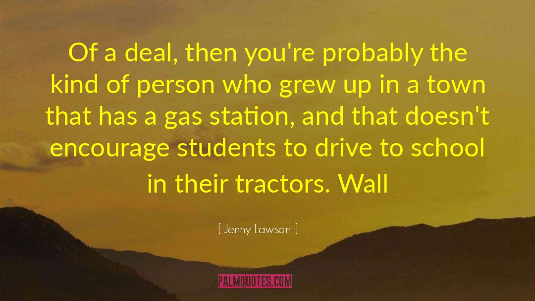 Tractors quotes by Jenny Lawson