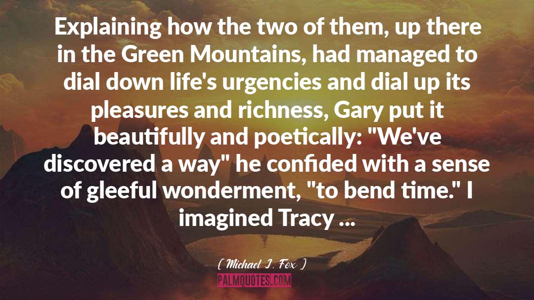 Tracy Chevalier quotes by Michael J. Fox