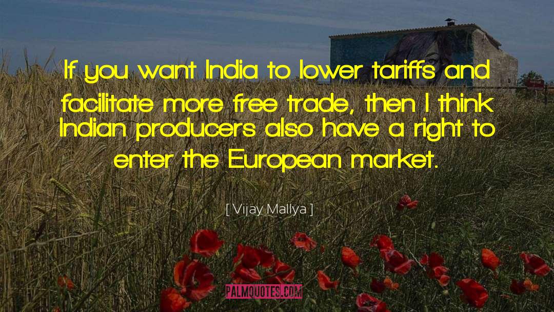 Trade Agreements quotes by Vijay Mallya