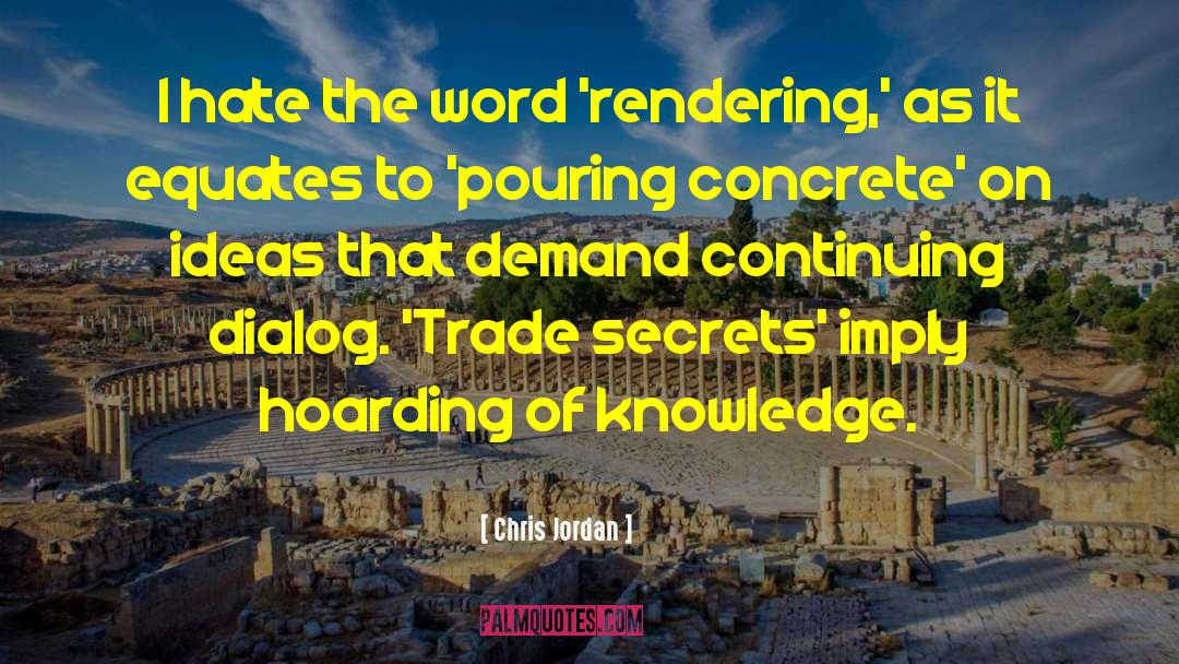 Trade Marks quotes by Chris Jordan