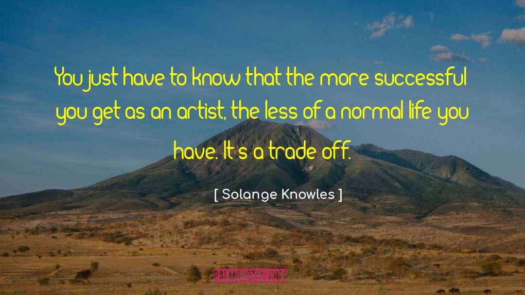 Trade Off quotes by Solange Knowles