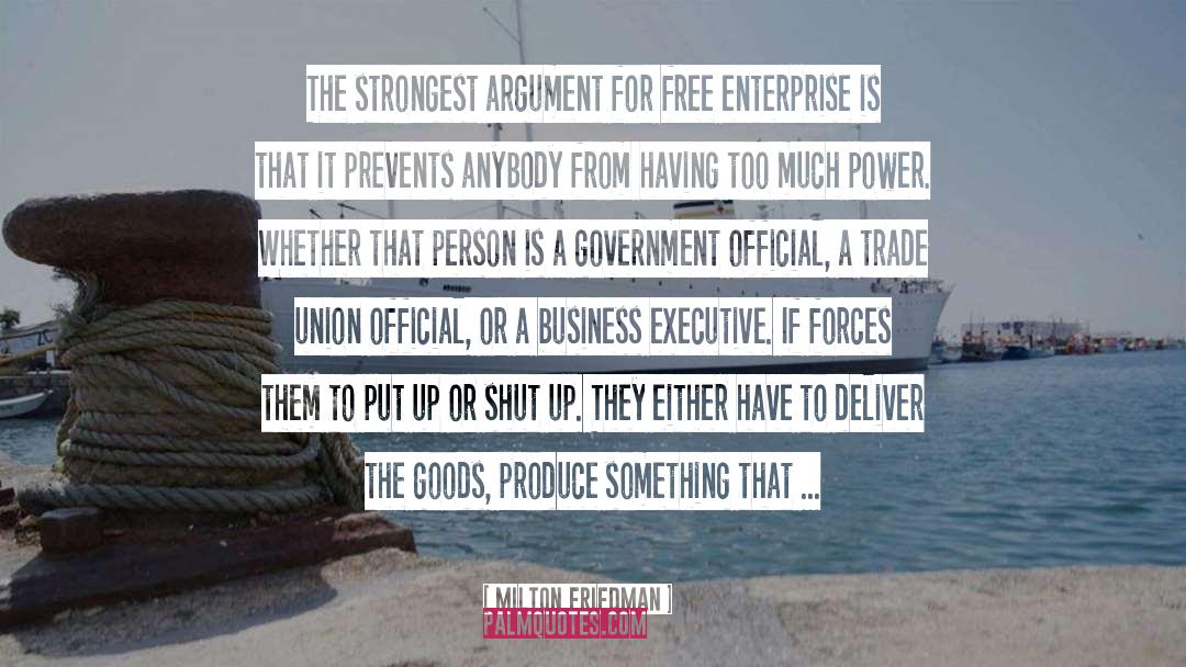 Trade Routes quotes by Milton Friedman