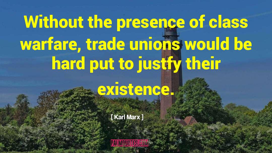 Trade Unions quotes by Karl Marx