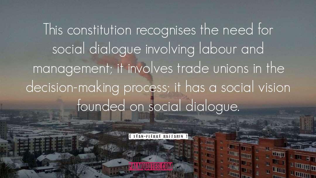Trade Unions quotes by Jean-Pierre Raffarin