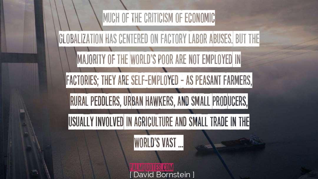 Trade Zone quotes by David Bornstein