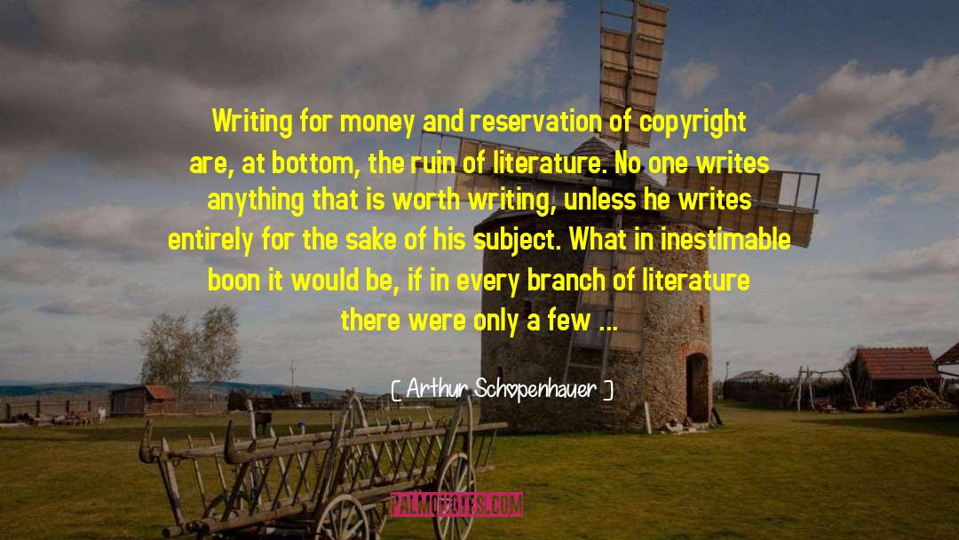 Trademark Or Copyright quotes by Arthur Schopenhauer