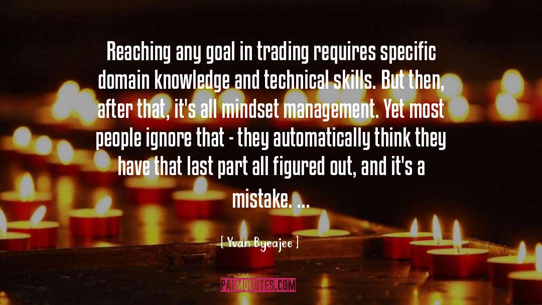 Traders Mindset quotes by Yvan Byeajee