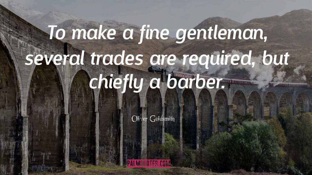 Trades quotes by Oliver Goldsmith