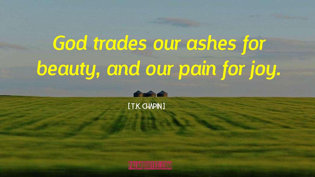 Trades quotes by T.K. Chapin