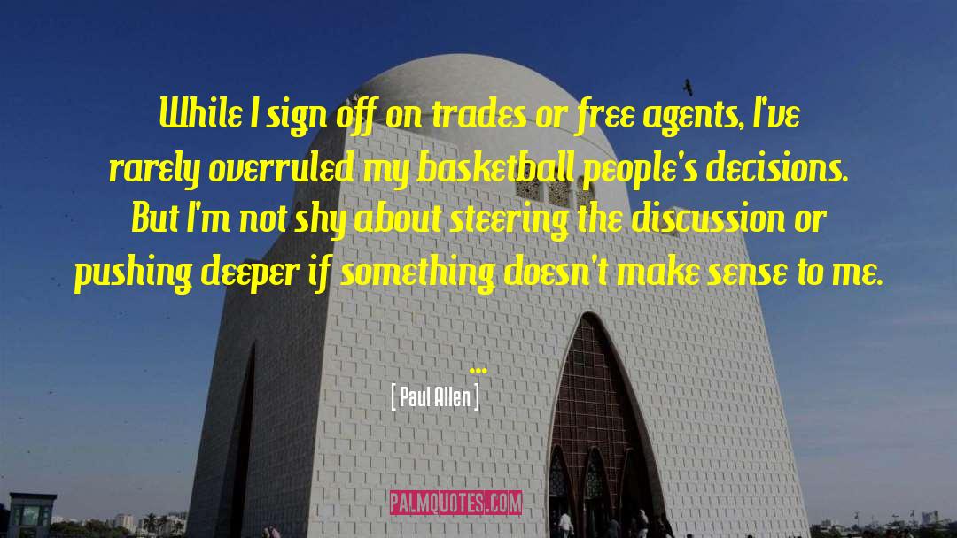 Trades quotes by Paul Allen