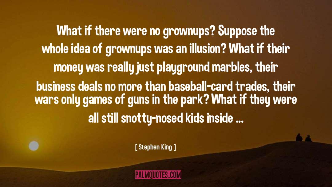 Trades quotes by Stephen King