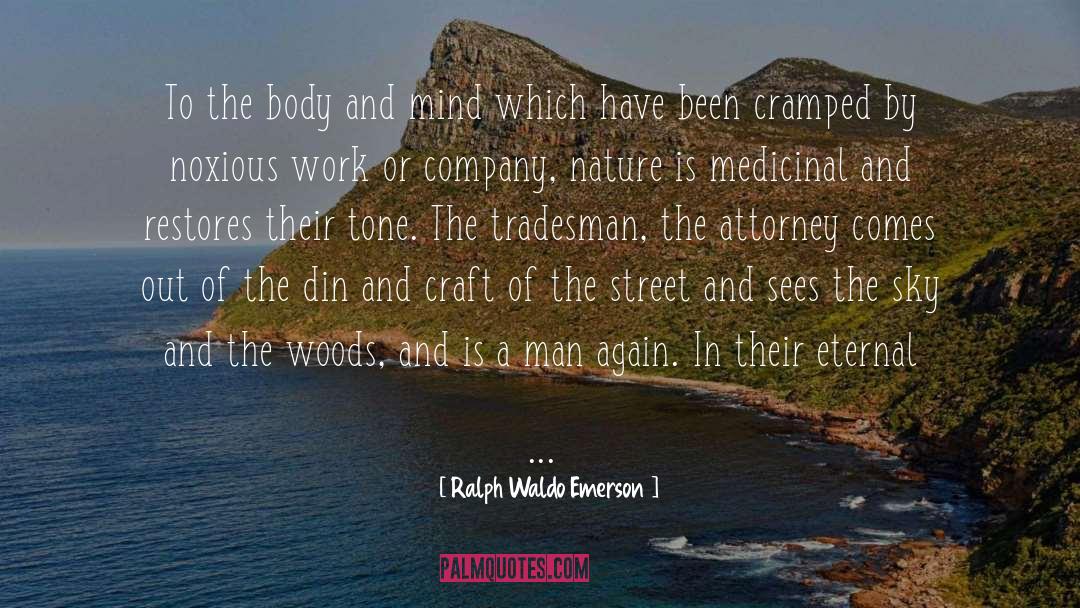 Tradesman quotes by Ralph Waldo Emerson