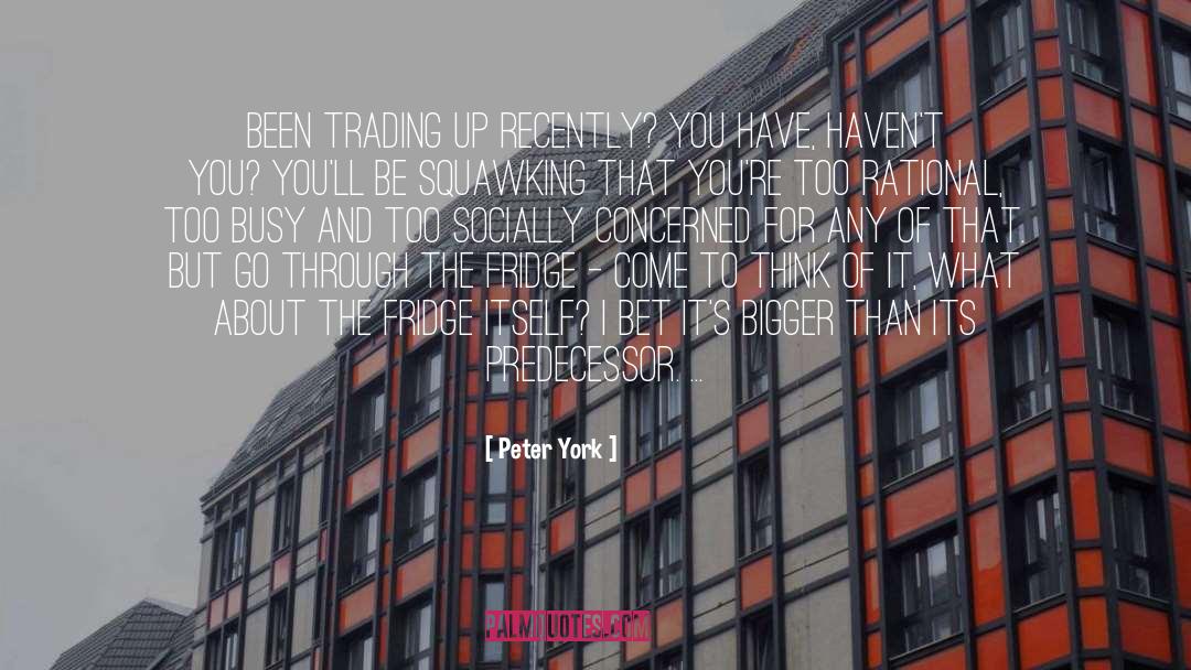 Trading Manny quotes by Peter York