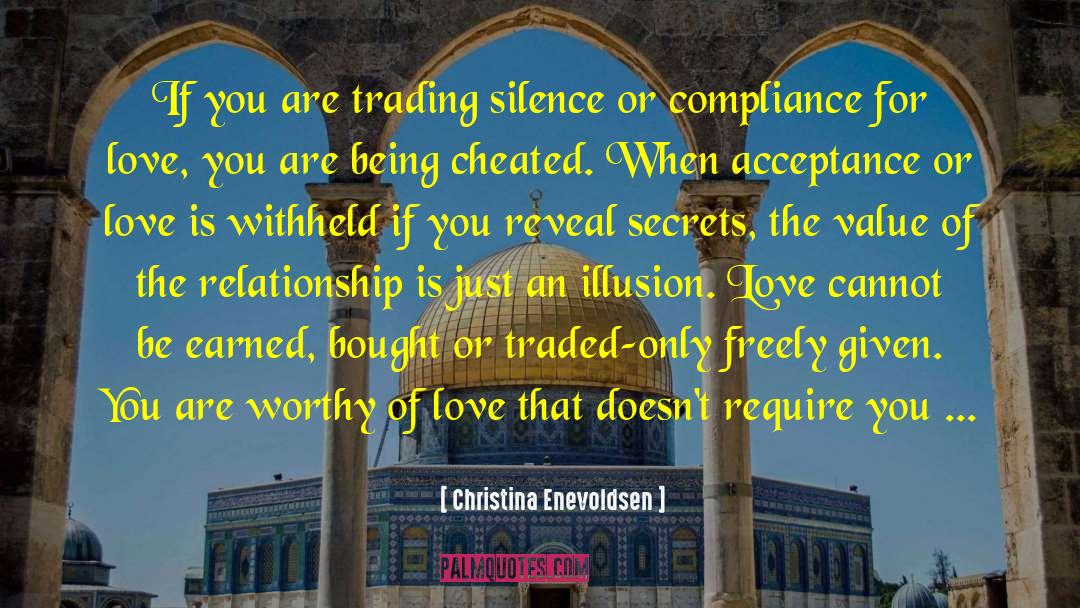 Trading Strategies quotes by Christina Enevoldsen