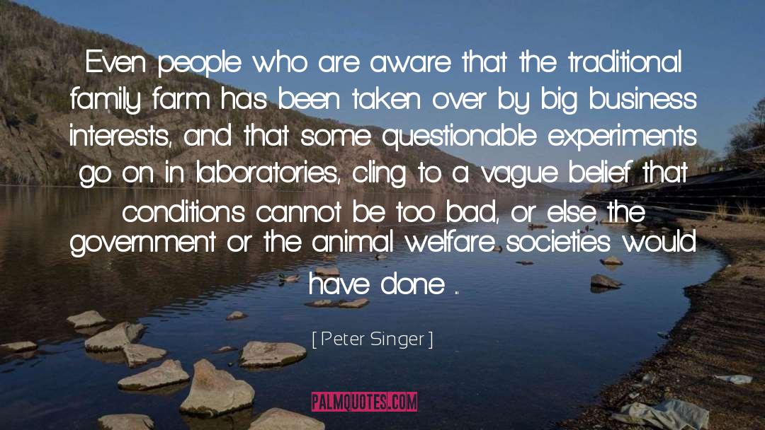 Traditional Family quotes by Peter Singer