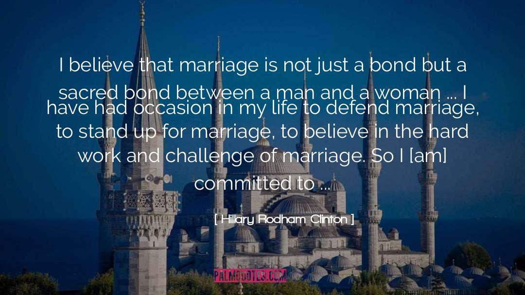 Traditional Marriage quotes by Hillary Rodham Clinton