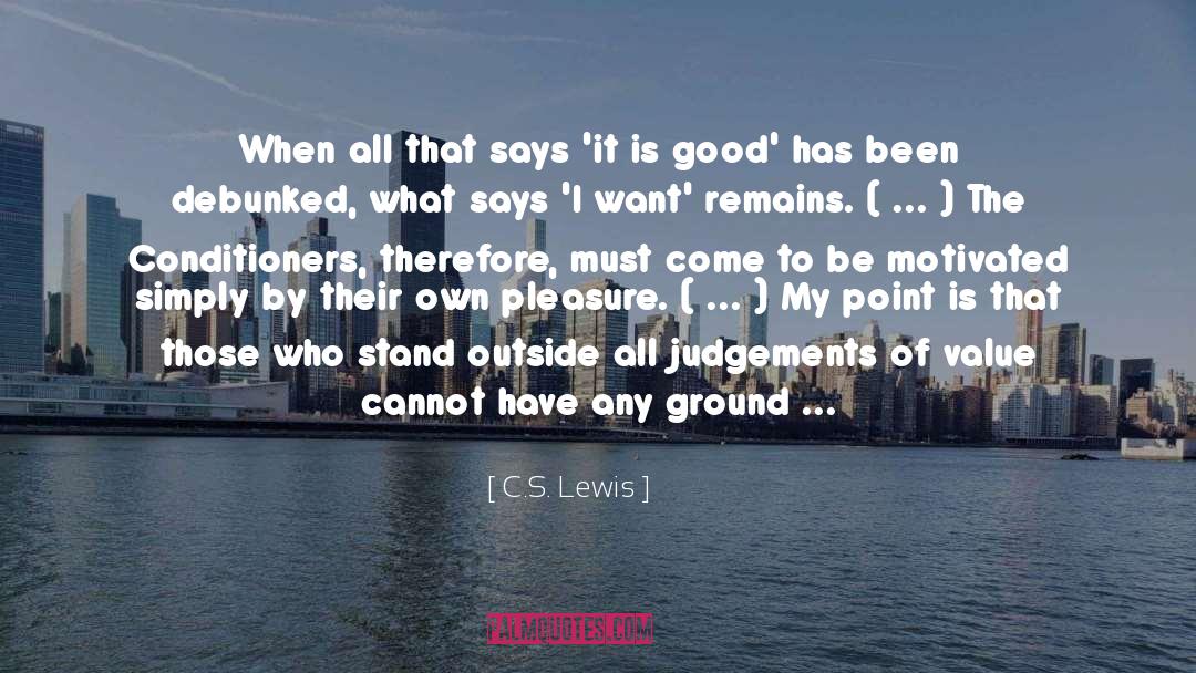 Traditional Morality quotes by C.S. Lewis