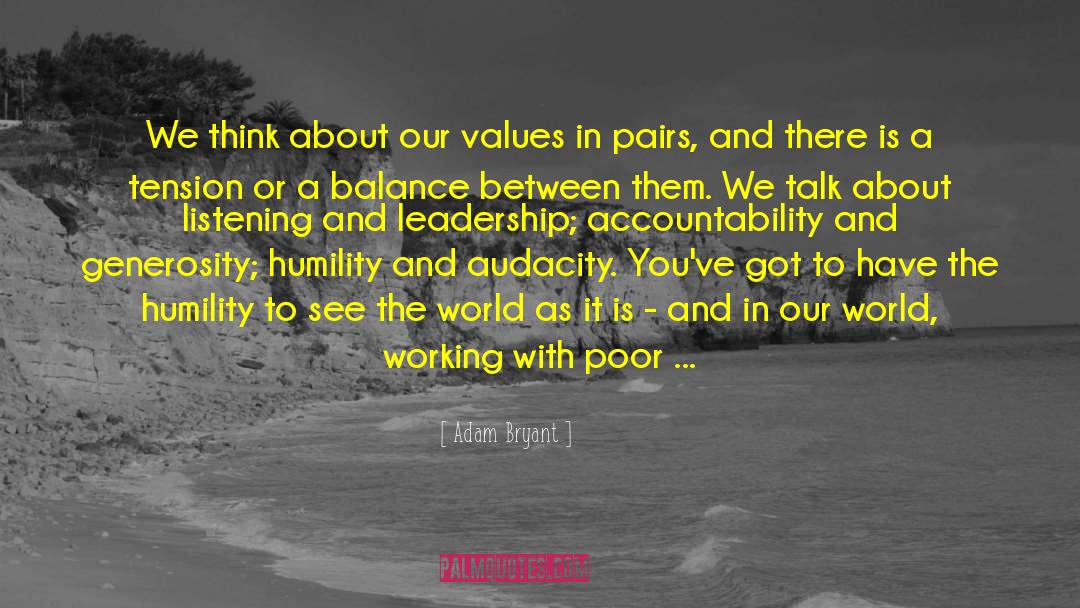 Traditional Values quotes by Adam Bryant