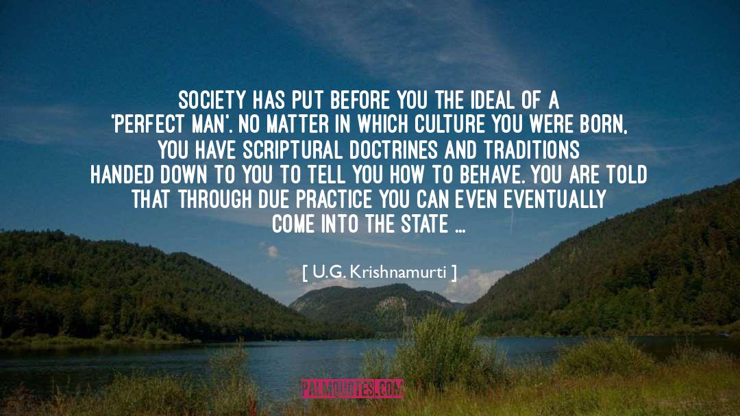 Traditions quotes by U.G. Krishnamurti