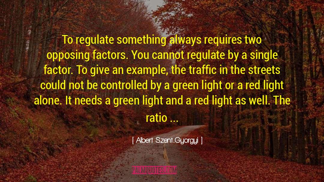 Traffic Congestion quotes by Albert Szent-Gyorgyi
