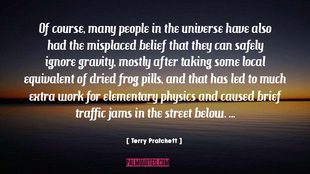 Traffic Jam quotes by Terry Pratchett