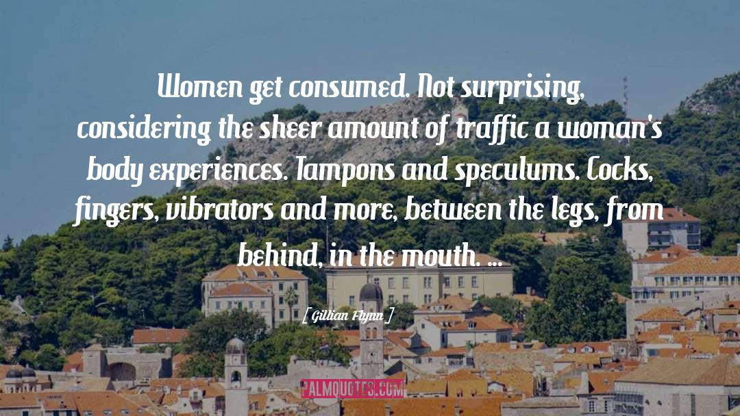 Traffic quotes by Gillian Flynn