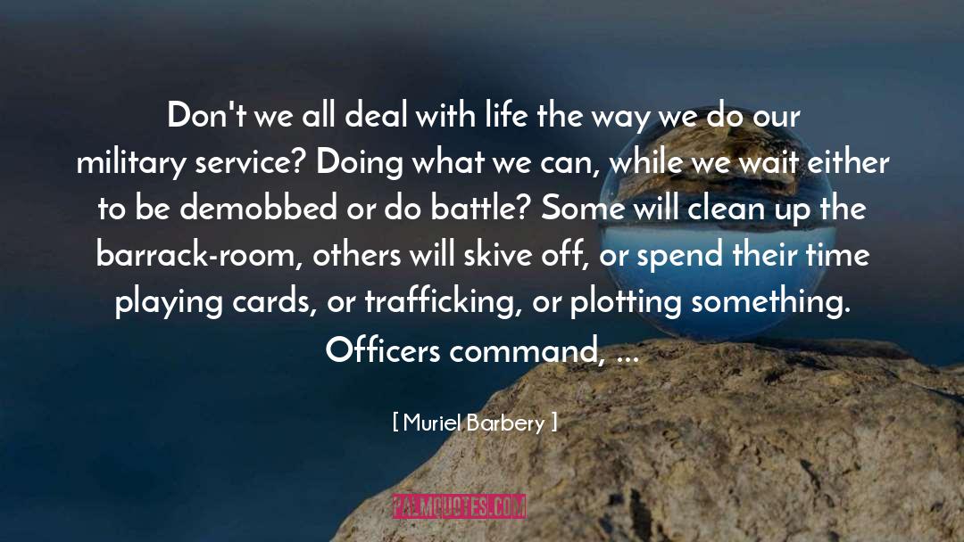 Trafficking quotes by Muriel Barbery