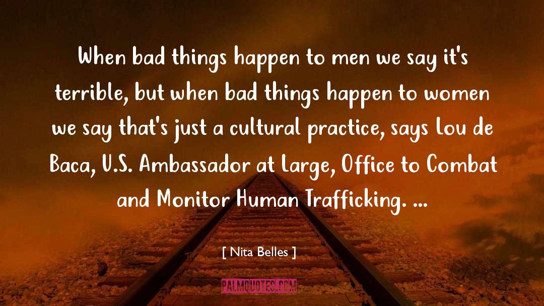 Trafficking quotes by Nita Belles