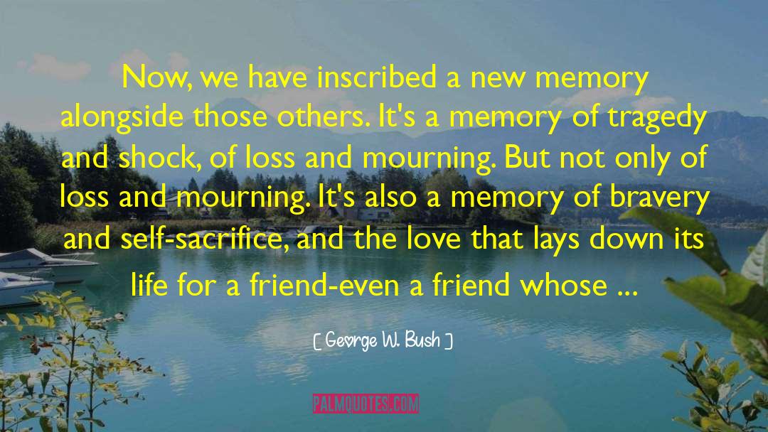 Tragedy Of Cancer quotes by George W. Bush