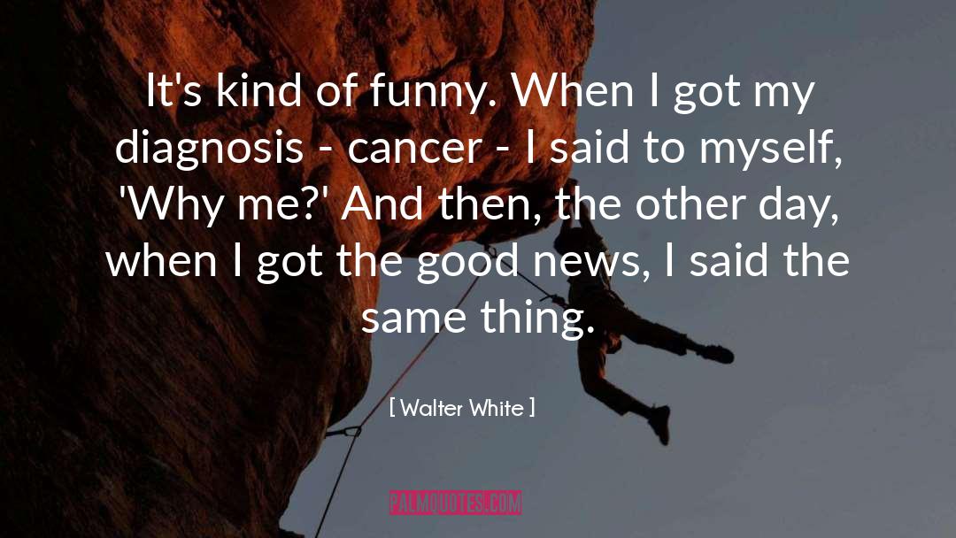 Tragedy Of Cancer quotes by Walter White