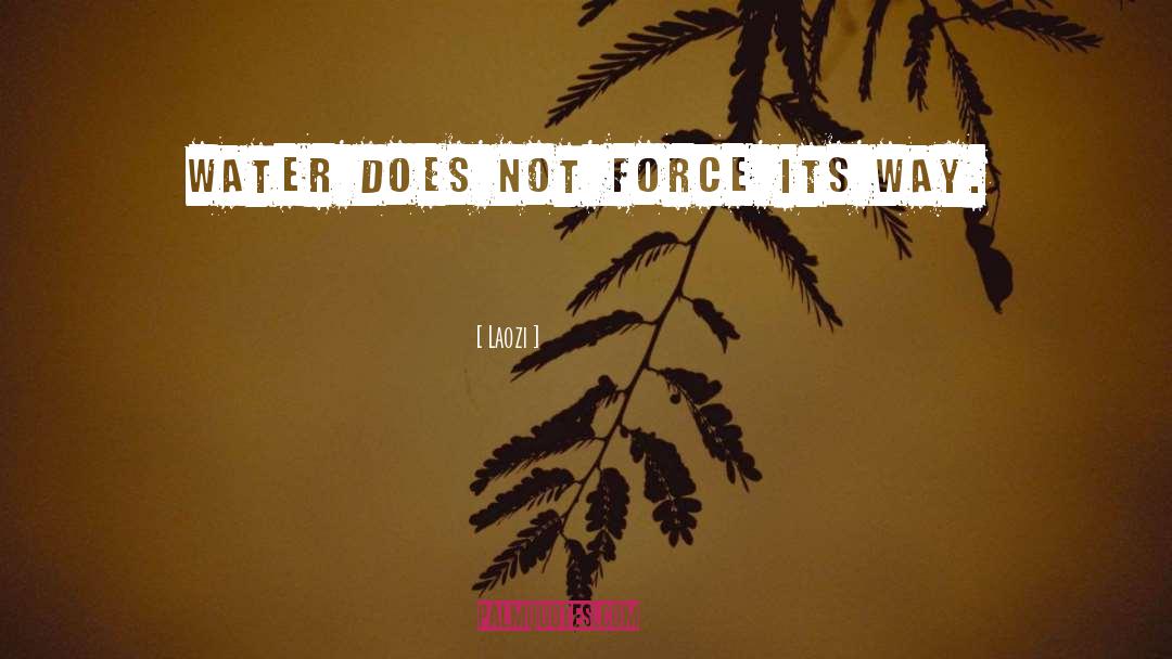 Trageser Water quotes by Laozi
