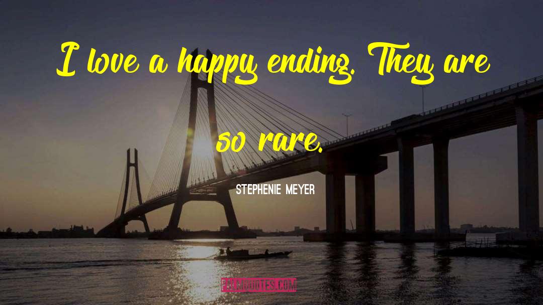Tragic Endings quotes by Stephenie Meyer