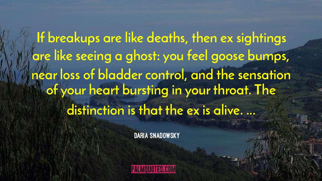 Tragic Loss quotes by Daria Snadowsky