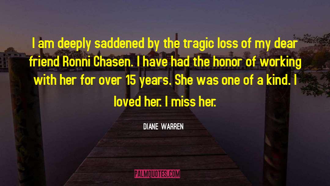 Tragic Loss quotes by Diane Warren