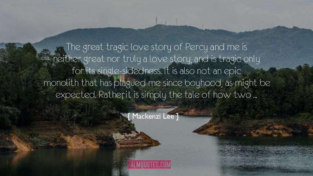 Tragic Love Story quotes by Mackenzi Lee