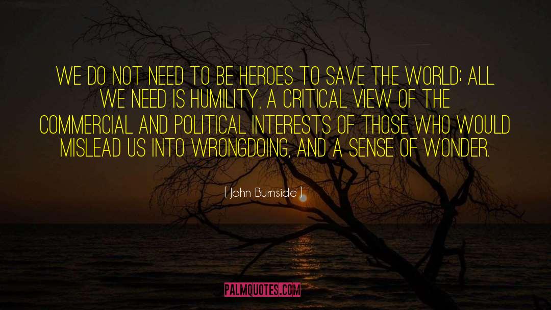 Tragic Sense quotes by John Burnside