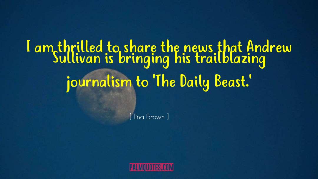 Trailblazing quotes by Tina Brown