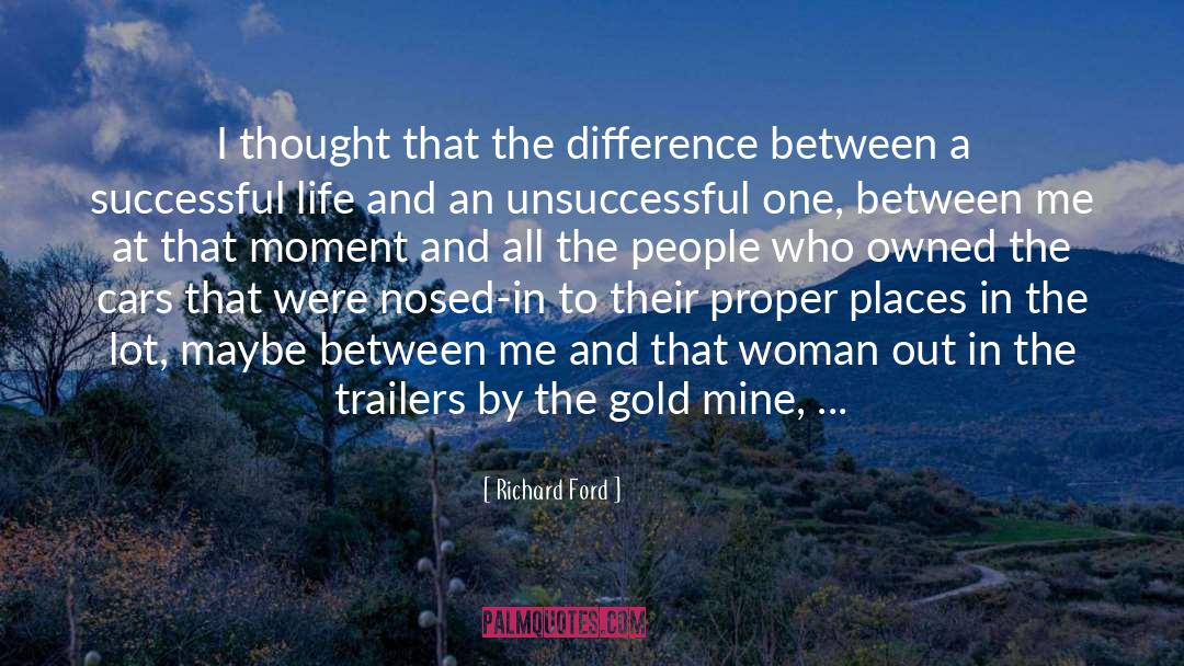 Trailers quotes by Richard Ford