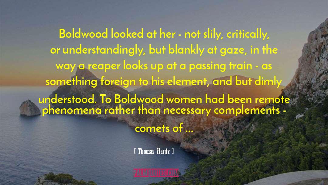 Train Ride quotes by Thomas Hardy
