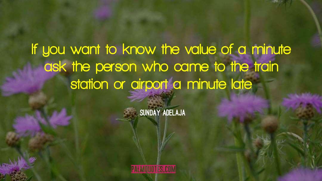 Train Station quotes by Sunday Adelaja
