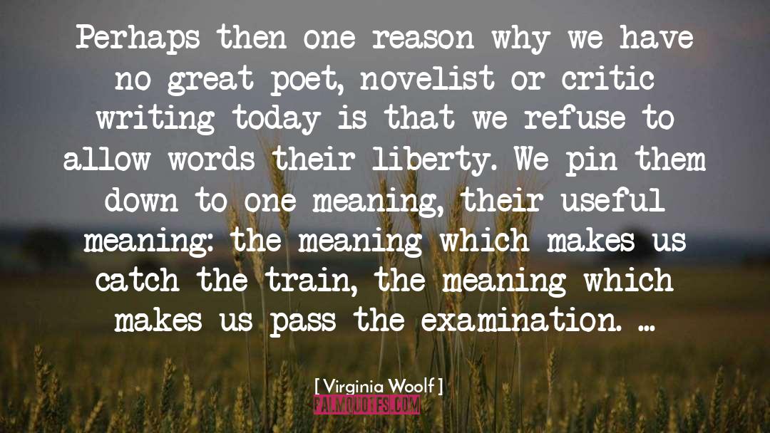 Train Wreck quotes by Virginia Woolf
