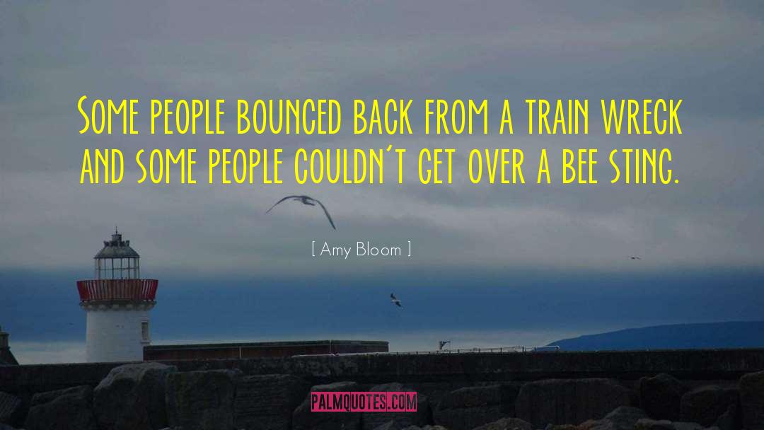 Train Wreck quotes by Amy Bloom