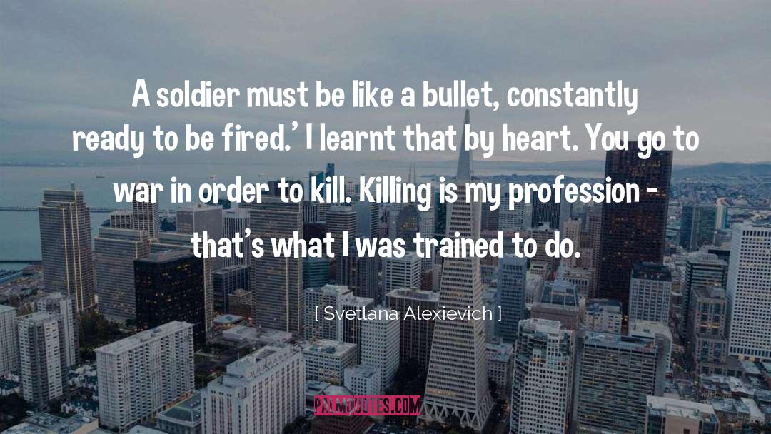 Trained quotes by Svetlana Alexievich