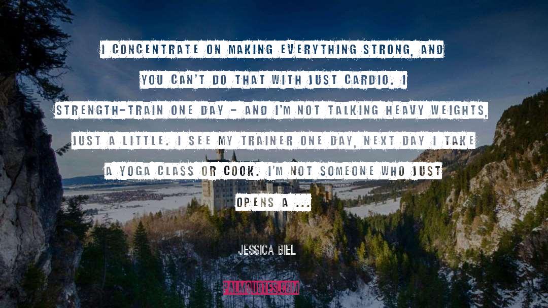 Trainer quotes by Jessica Biel