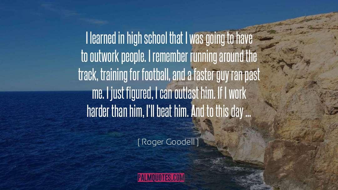 Training For The Olympics quotes by Roger Goodell