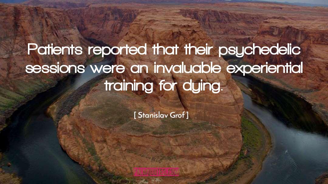 Training Programs quotes by Stanislav Grof