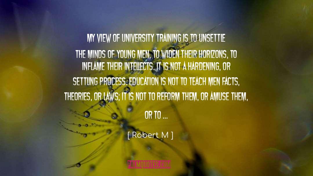 Training quotes by Robert M