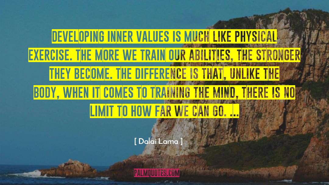 Training The Mind quotes by Dalai Lama